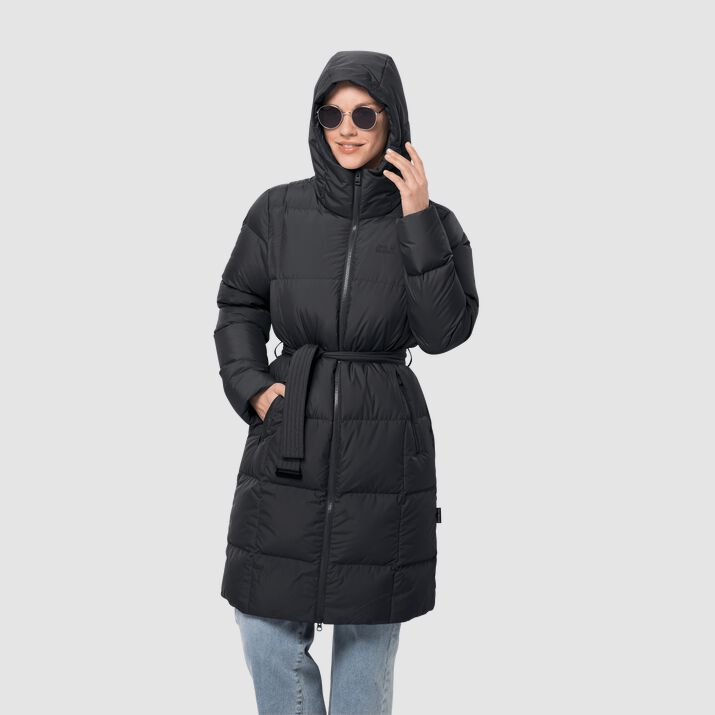 Jack Wolfskin Womens Frozen Lake Down Coat Black 825760PAQ